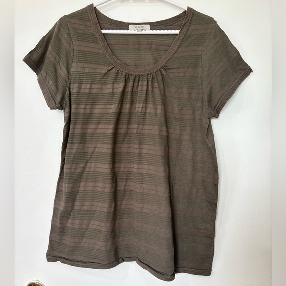 ✨AE Sport Khaki Textured Tee - Size 1X - Picture 1 of 5